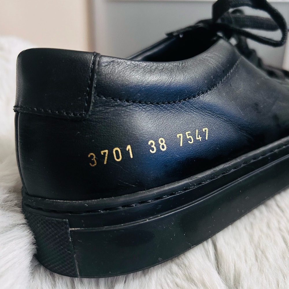 Common Projects Women Black Achilles